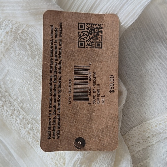 Ruffhew 100% Cotton top size LARGE - Picture 9 of 9